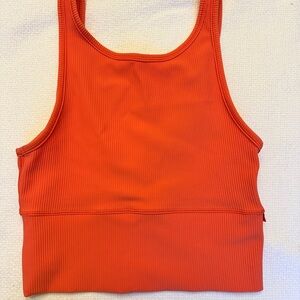 lululemon athletica Orange Tank Top